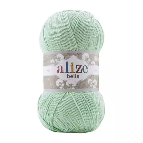 Пряжа Alize “Bella", 100г/360м 266 мятный