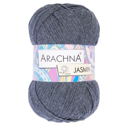 Пряжа ARACHNA "JASMIN" 100г/250м 139 серо-синий