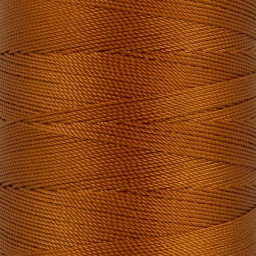 Швейные нитки (полиэстер) 1500D/2 обувные 45.7 м 439 рыжий