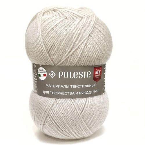 Пряжа Polesie "Престиж", 100г/400м слоновая кость