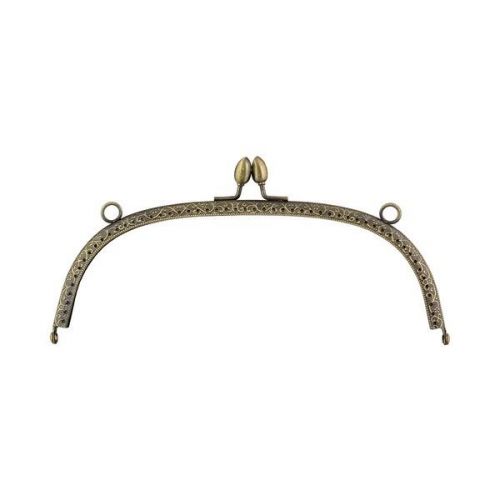 Застежка для сумки "Gamma" фермуар FER-09 02 под состаренную бронзу