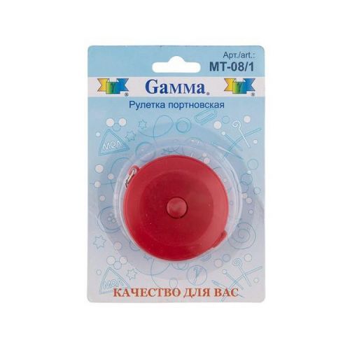 Рулетка "Gamma" MT-08/1 150 см Рулетка "Gamma" MT-08/1 150 см