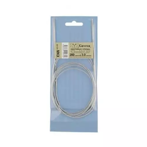 Спицы GAMMA круговые MKX 200 см 3 mm