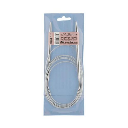 Спицы GAMMA круговые MKX 200 см 6 mm