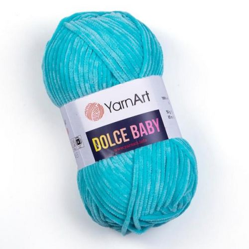 Пряжа Yarnart "Dolce Baby", 50г/85м 746 бирюза Пряжа Yarnart "Dolce Baby", 50г/85м 746 бирюза