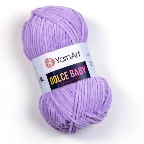 Пряжа Yarnart "Dolce Baby", 50г/85м 744 лаванда Пряжа Yarnart "Dolce Baby", 50г/85м 744 лаванда
