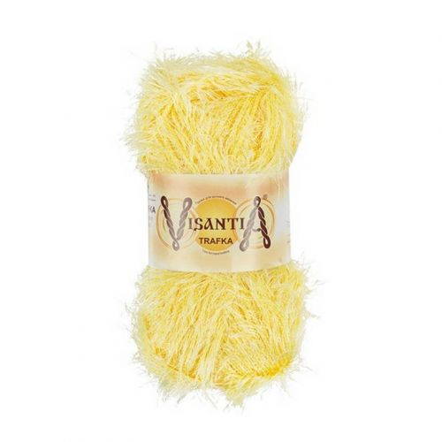 Пряжа Visantia "Trafka", 100г/150м 0048 св.желтый
