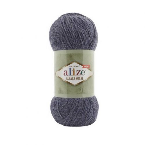 Пряжа Alize "Alpaca Royal NEW", 100г/250м 203 джинс меланж