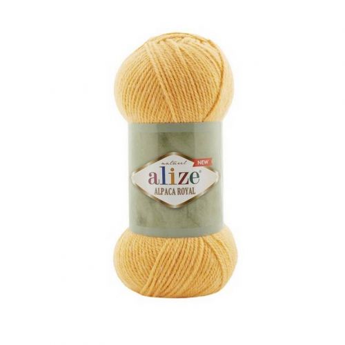 Пряжа Alize "Alpaca Royal NEW", 100г/250м 423 Тосканский Жёлтый