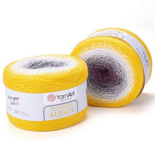 Пряжа Yarnart Flowers Alpaca, 250г/940м 403