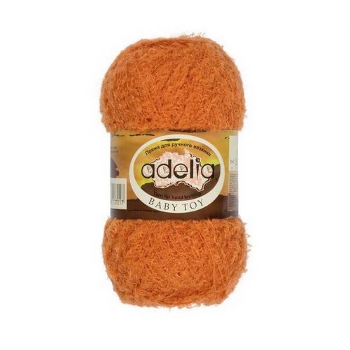 Пряжа ADELIA "BABY TOY" 50 г 255 м 06 коричнево-оранжевый