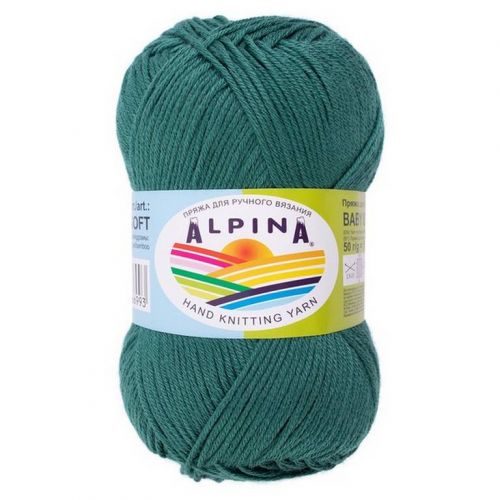 Пряжа ALPINA BABY SUPER SOFT 50г/150м 19 хаки