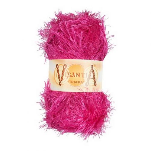 Пряжа Visantia "Trafka", 100г/150м 0022 т.малиновый