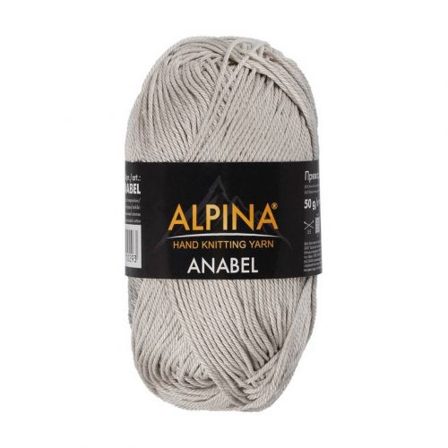 Пряжа Alpina Anabel, цвет серый св. (230)