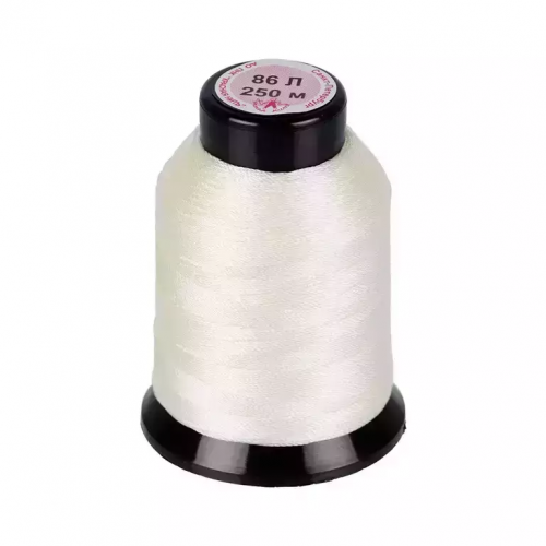 Нитки лавсан 86Л 100% полиэфир 250 м 121 кремовый