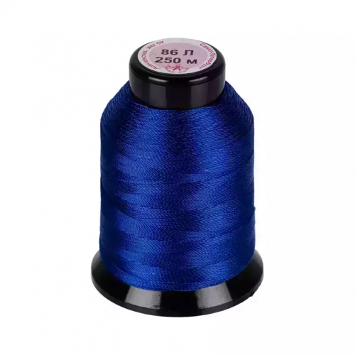 Нитки лавсан 86Л 100% полиэфир 250 м 250 яр. синий