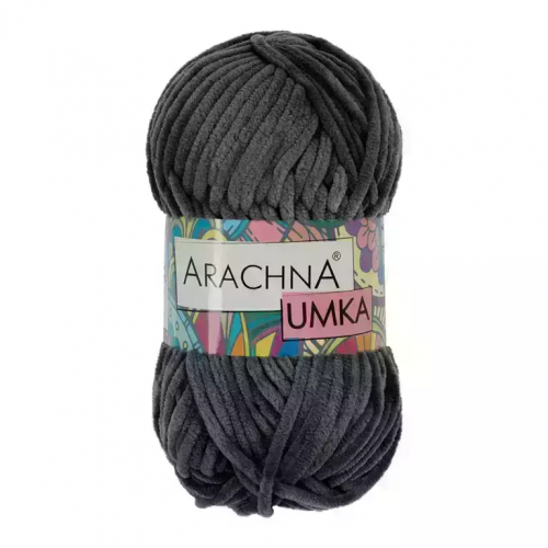 Пряжа ARACHNA "UMKA", 100г/120м 09, серый