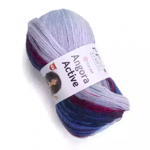 Пряжа Yarnart "Angora Active", 100г/500м 855