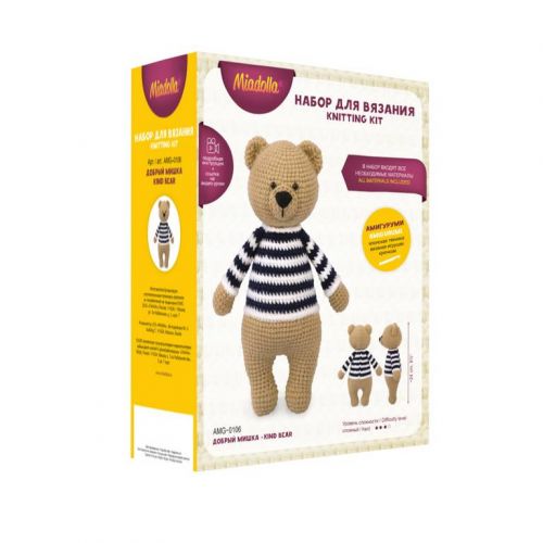 Набор для вязания "Miadolla" AMG-0106 Добрый мишка
