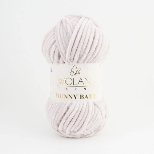 Пряжа Bunny Baby Wolans, 100г/120м 100-24, пудра