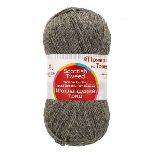 Пряжа Троицкая "Шотландский твид", 100г/360м, цвет 096