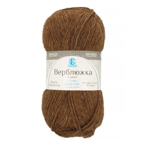Пряжа Верблюжка, цвет 113 какао