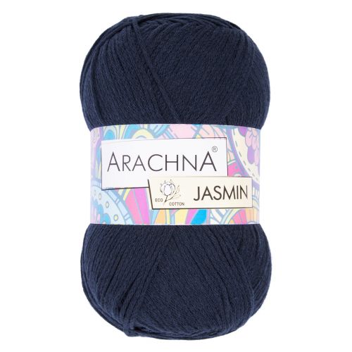Пряжа ARACHNA "JASMIN" 100г/250м 113 т.синий