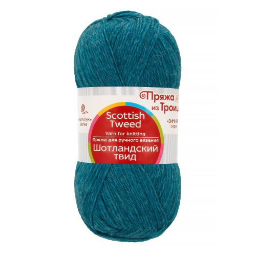 Пряжа Троицкая "Шотландский твид", 100г/360м, цвет 1159