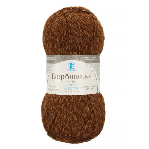 Пряжа Верблюжка, цвет 403 меланж