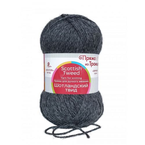 Пряжа Троицкая "Шотландский твид", 100г/360м, цвет 435