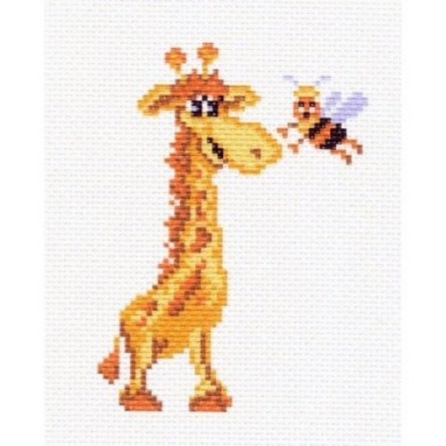 Вышивка 1300 - Приветик! (канва с рисунком)