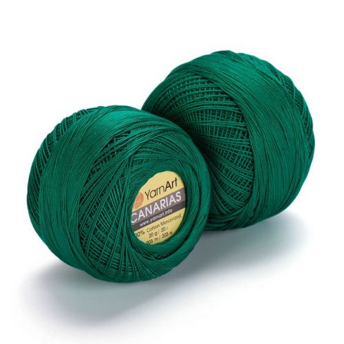 Пряжа Yarnart(Ярнарт) CANARIAS, цвет зеленый (код 6334)