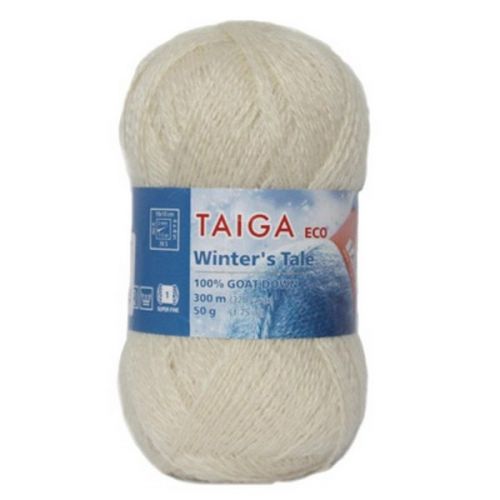 Зимняя сказка (козий пух), цвет ванильный