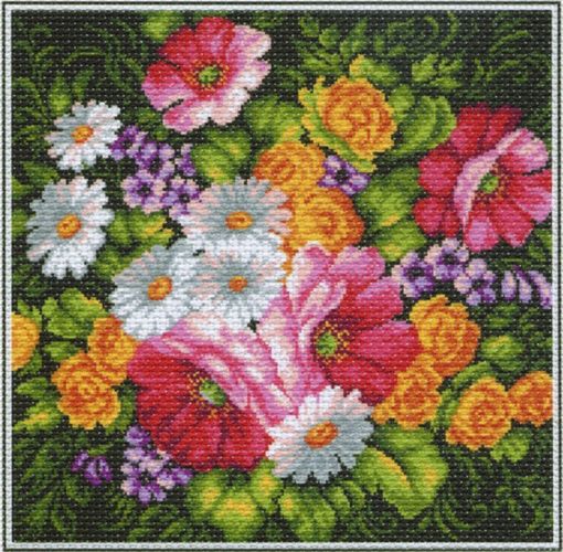 Вышивка 0952 - Летний луг