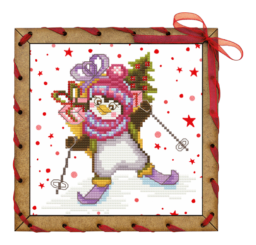 Вышивка крестом и бисером Новая Слобода Спешу поздравить ОР7544