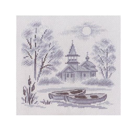 Вышивка ПС-1057 Туман над рекой (Panna) Вышивка ПС-1057 Туман над рекой (Panna)