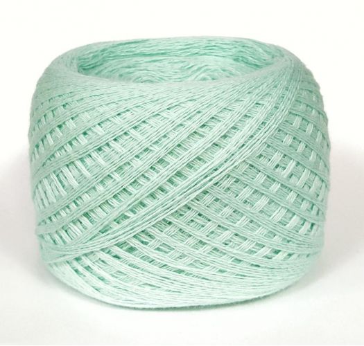 Пряжа слонимская 100% хлопок цвет мята