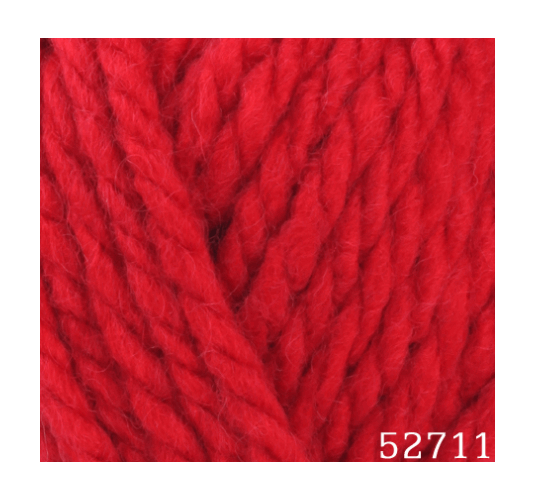 Пряжа Combo, 100гр/40м, 52711 красный