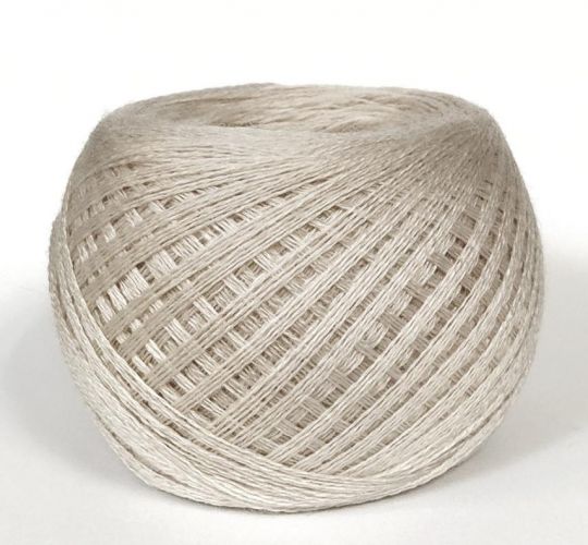 Пряжа Слонимская «ПШ 30/70», 4 нити 50гр/202м — белый песок Пряжа Слонимская «ПШ 30/70», 4 нити 50гр/202м — белый песок