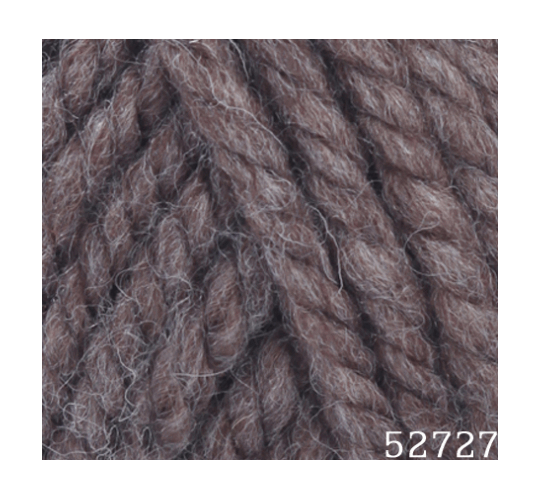 Пряжа Combo, 100гр/40м, 52727 коричневый