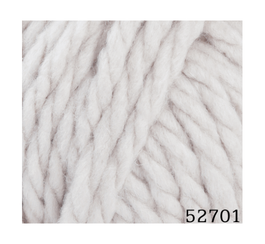 Пряжа Combo, 100гр/40м, 52701 белый