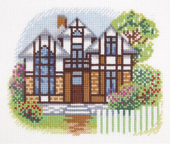 "Klart" набор для вышивания 8-255 "Дом на Садовой улице"