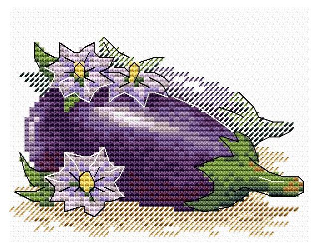 Вышивка 500 Яркий баклажан ( М.П. Студия) Вышивка 500 Яркий баклажан ( М.П. Студия)