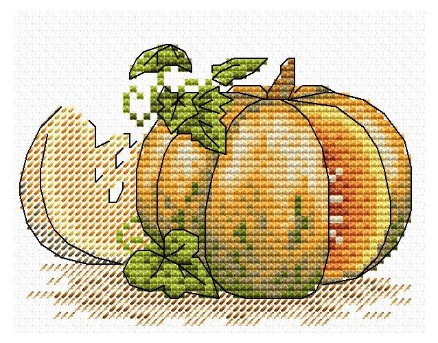 Вышивка 441 Румяная тыква ( М.П. Студия)