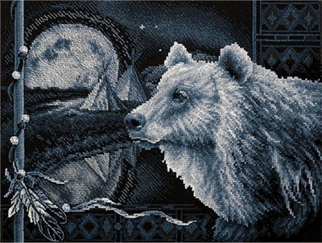 Вышивка J-1714 Предание о медведе (Panna)