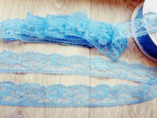 Кружево LCE-12 323 голубой
