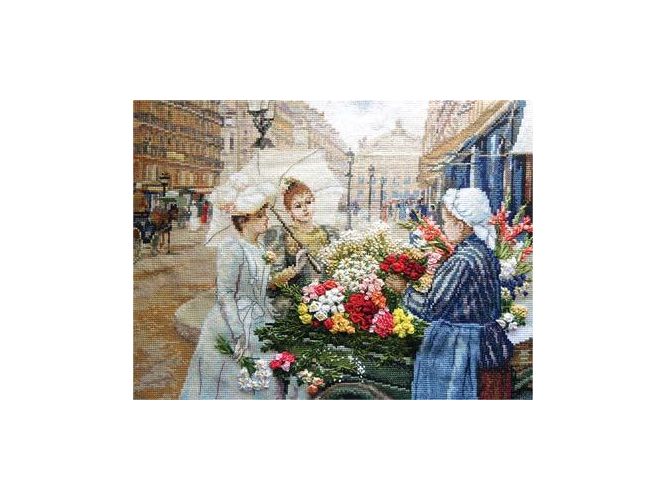 Набор для вышивания "PANNA" "Золотая серия" VH-1404 ( ВХ-1404 ) "Парижанки" Набор для вышивания "PANNA" "Золотая серия" VH-1404 ( ВХ-1404 ) "Парижанки"