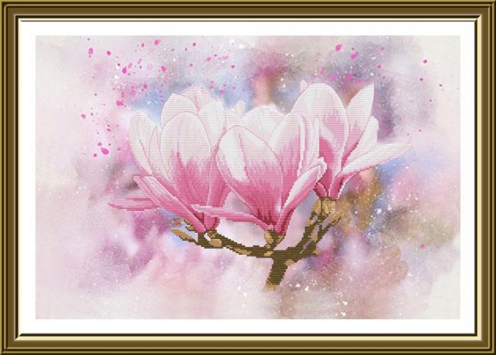 Вышивка крестом Новая Слобода Магнолия Александрия СВ1601 Вышивка крестом Новая Слобода Магнолия Александрия СВ1601