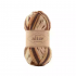 Пряжа Alize "WOOLTIME", 100г/200м 11023, корич-беж-белый