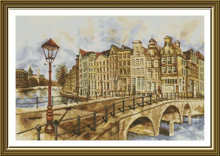 Вышивка крестом Новая Слобода Амстердам РЕ3501